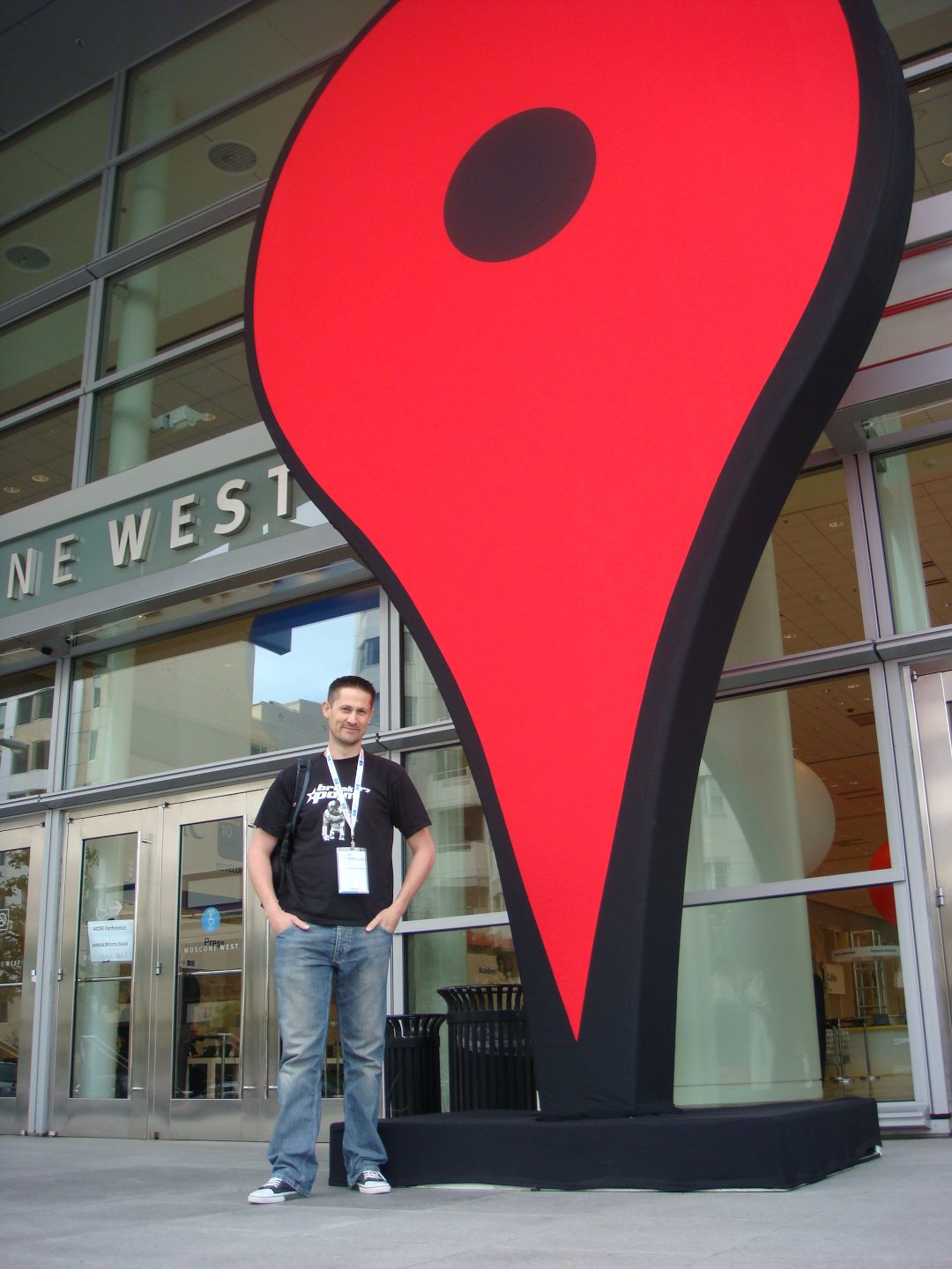 Google I/O - Outside Moscone Center